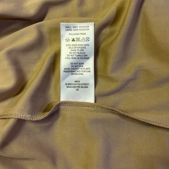 ASOS Maya Deluxe Tall Bridesmaid Sequin Wrap Dress, size 10. - Picture 8 of 8